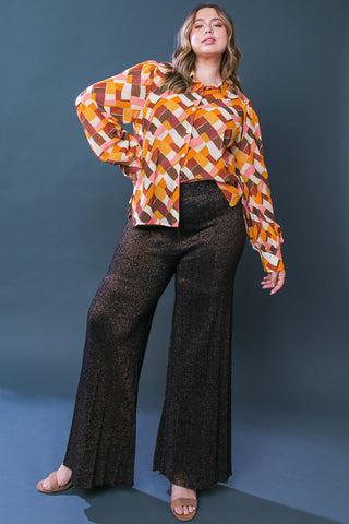 ENJOY EACH DAY WOVEN TOP - By Baano