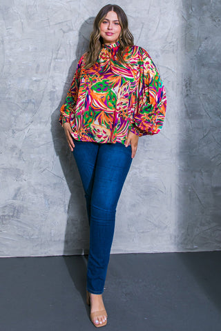 ADORING DEVOTION WOVEN TOP - By Baano