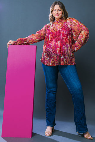 CRUSHING ON YOU WOVEN TOP - By Baano