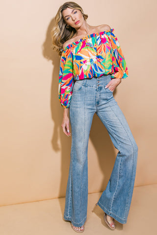 POSTCARDS FROM ME DENIM PANTS - By Baano
