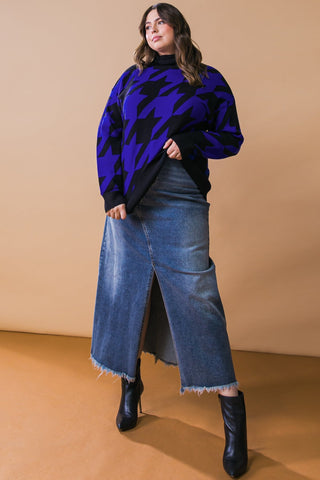 SPECIAL PLANS SWEATER - By Baano