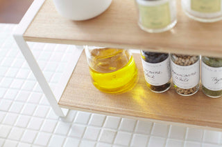 Two-Tier Riser - Steel + Wood - By Baano