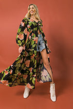 BEIN WITH THE BASICS WOVEN MAXI COVER UP - By Baano