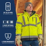 Flash Heated High-Vis Jacket
