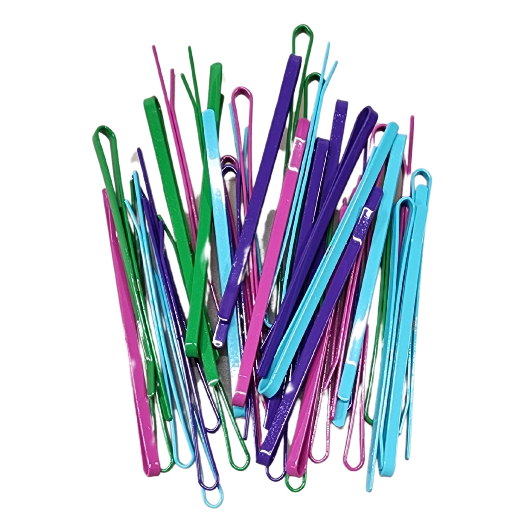 Professional Flat Metal Styling Bobby Pins in Storage Case - 40pc Pack