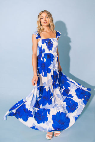 FEEL LIKE MOVING MAXI DRESS - By Baano