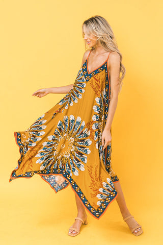 YOU FOUND MY HEART HANKY DRESS - By Baano