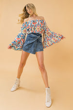 PASSPORT DESTINATION TWILL SKORT - By Baano