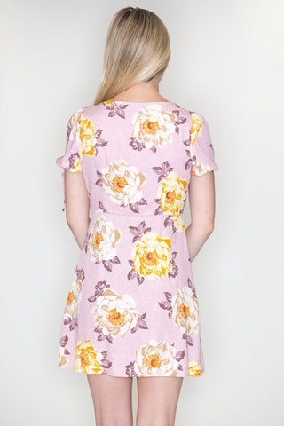 Floral Buttondown Dress