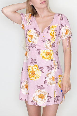 Floral Buttondown Dress