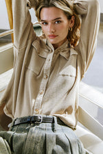 A CHILL MOMENT KNIT TOP - By Baano