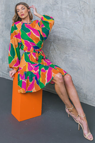 THANK ME LATER WOVEN MINI DRESS - By Baano