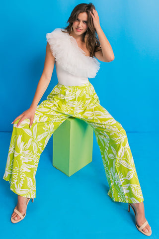 COMES AND GOES WOVEN PANTS