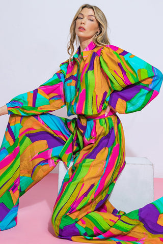 ALL MY HEART WOVEN JUMPSUIT - By Baano