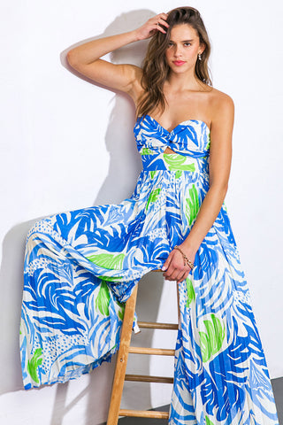 GIVE ME YOUR ATTENTION WOVEN JUMPSUIT - By Baano