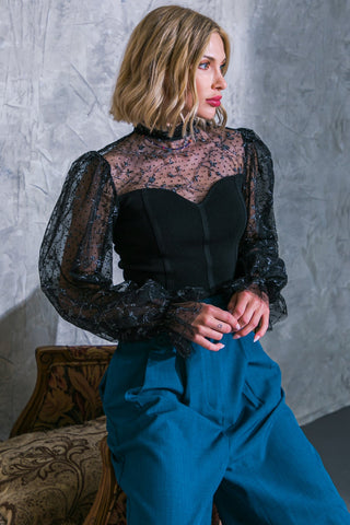 SWEETEST SENSE POLKA DOT TOP - By Baano