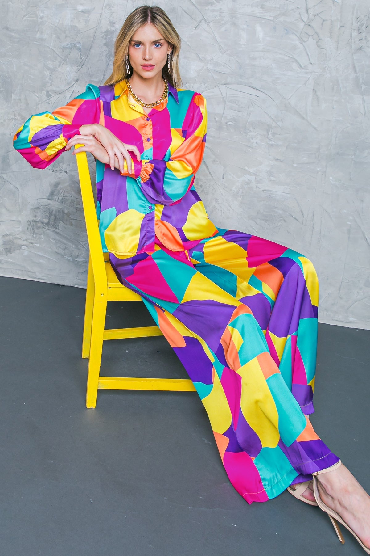 FOLLOW THE FLOW WOVEN TOP - By Baano