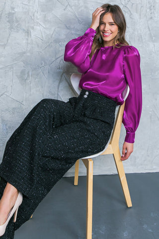 OUTING LIGHT WOVEN TOP - By Baano