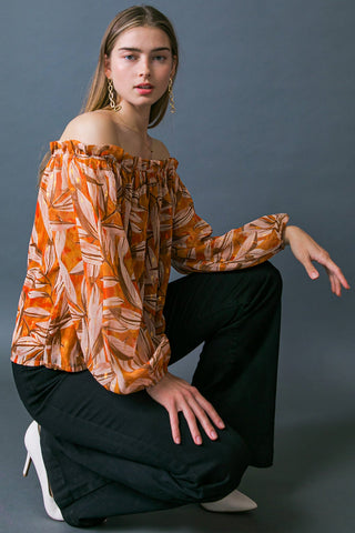MAKE ME BELIEVE WOVEN TOP - By Baano