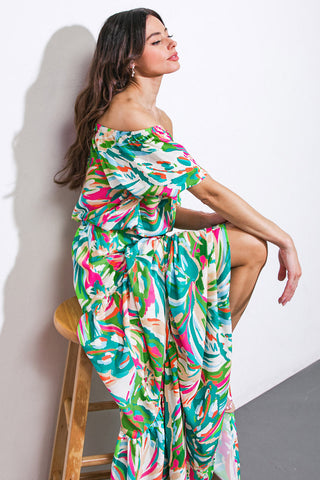 BRING GOOD ENERGY WOVEN TOP - By Baano