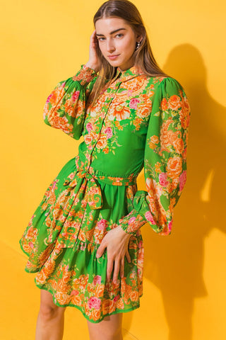 FURTHERST THING WOVEN MINI DRESS - By Baano