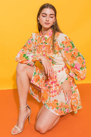 FURTHERST THING WOVEN MINI DRESS - By Baano
