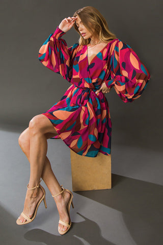 BOSTON GET AWAY WOVEN MINI DRESS - By Baano