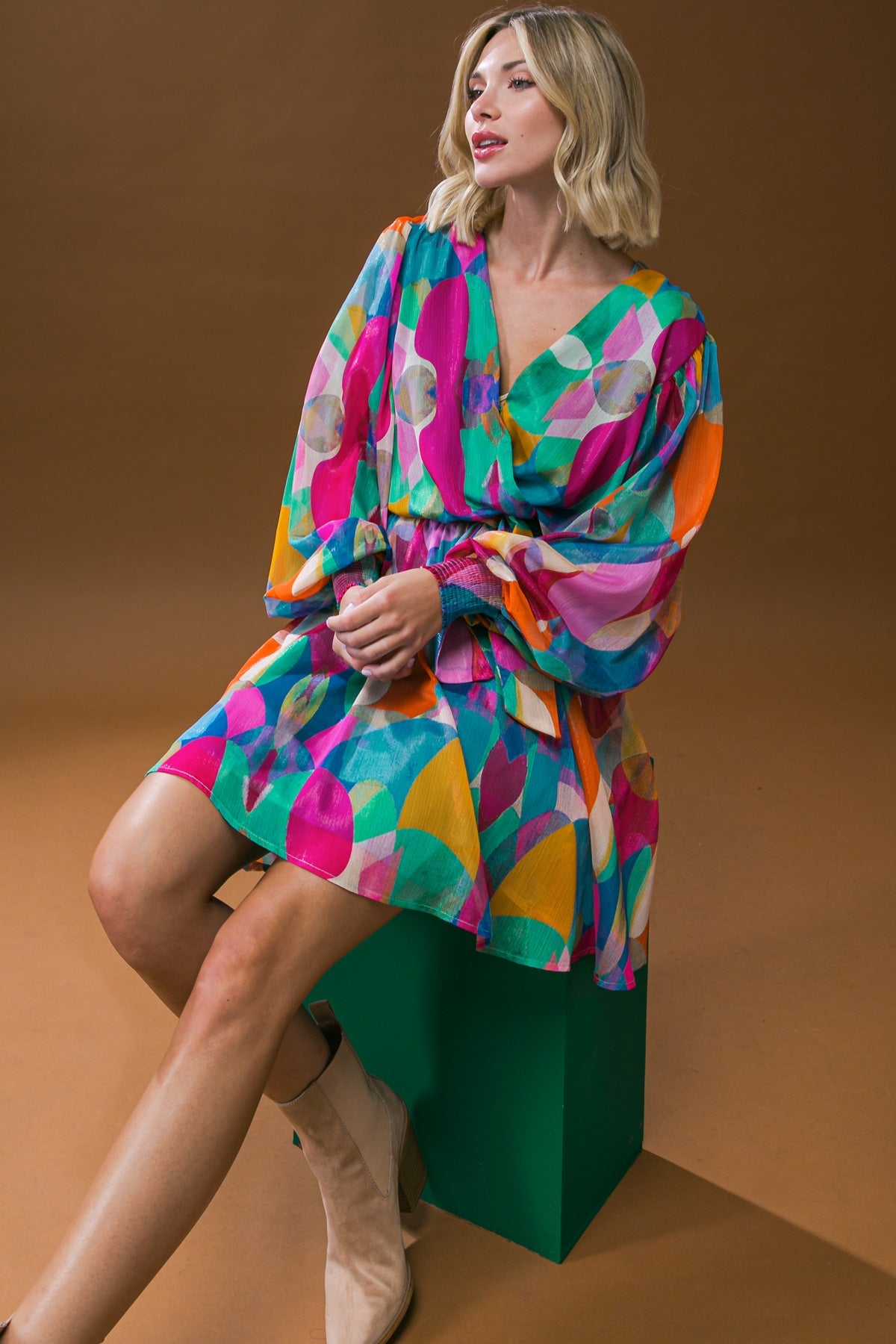 LOVE ME TONIGHT WOVEN MIDI DRESS - By Baano