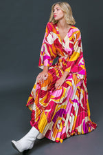 AT FIRST SIGHT WOVEN MIDI DRESS - By Baano