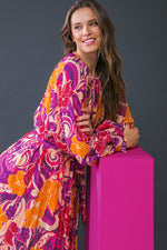 CHANGING LOCATIONS WOVEN MAXI DRESS - By Baano