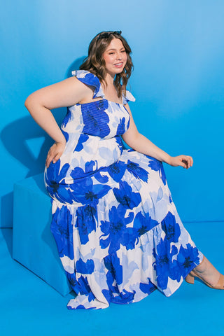 FEEL LIKE MOVING MAXI DRESS - By Baano