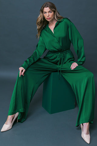 SHE'S IRRESISTIBLE WOVEN JUMPSUIT - By Baano