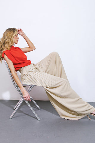 MAGICAL ILLUSIONS WOVEN PANTS - By Baano