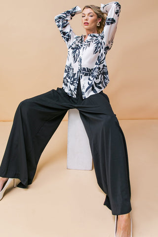 BRIDE AND TRUE SATIN TOP - By Baano
