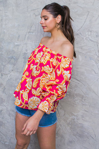 MEANT TO SHINE POPLIN TOP - By Baano