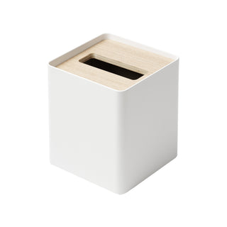 Tissue Box Cover - Square - Steel - By Baano