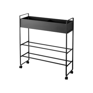 Entryway Storage Cart (29.33" H)  - Steel - By Baano