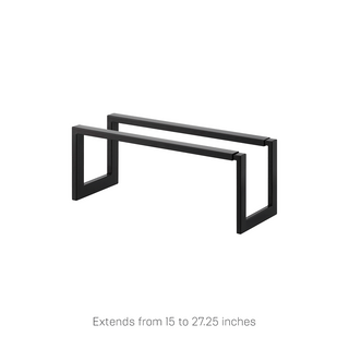 Expandable Shoe Rack (6" H)  - Steel - By Baano
