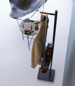 Coat Rack (63.98" H)  - Steel + Wood - By Baano
