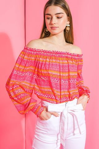COSMO PLEASE WOVEN TOP - By Baano