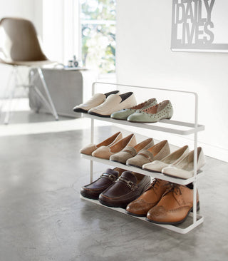 Shoe Rack (18" H)  - Steel - By Baano