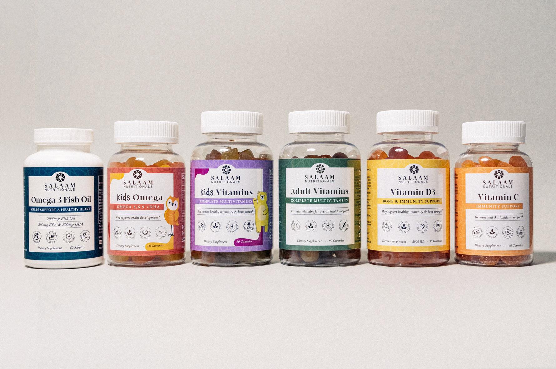 Full House Bundle + Fish Oil (6 Bottles) - By Baano