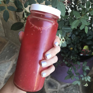 Original Series Wide Mouth Glass Bottles w/ Lids & Silicone Liner, 16 oz