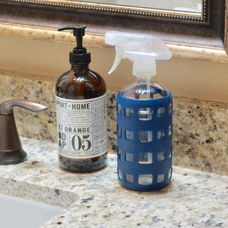 Geometric Cube Silicone Bottle Sleeves Set, for 16oz Bottles