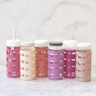 Geometric Cube Silicone Bottle Sleeves Set, for 16oz Bottles