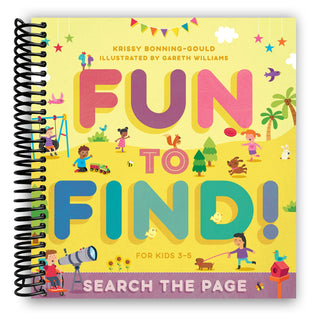 Fun to Find!: Search the Page (Spiral Bound) - By Baano