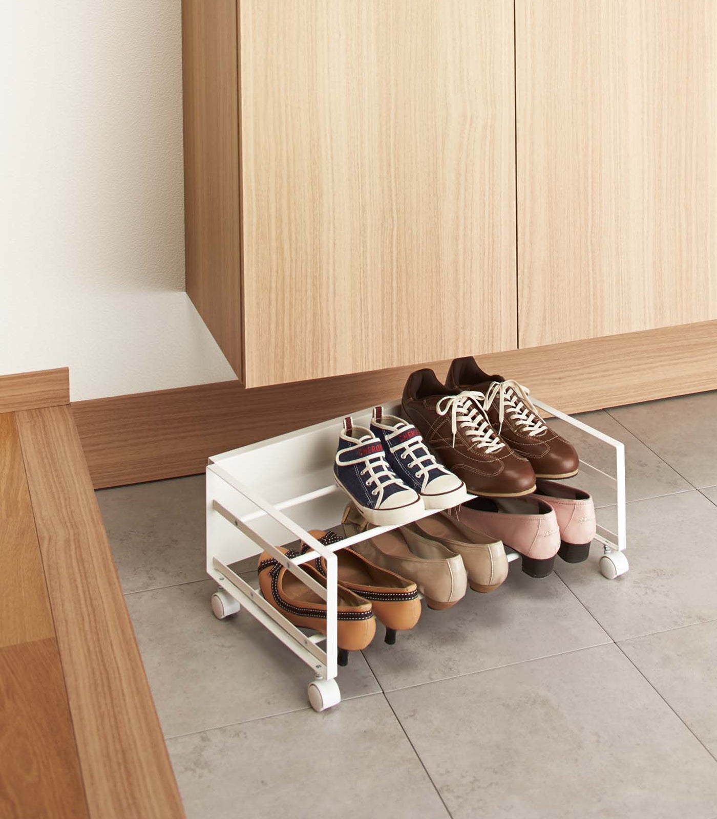 Rolling Shoe Rack (9