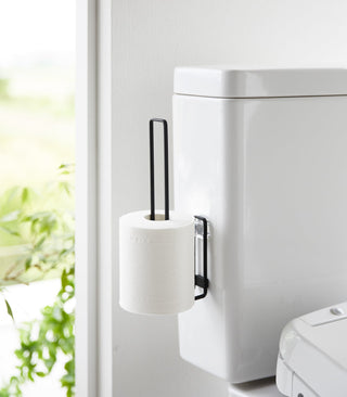 Traceless Adhesive Toilet Paper Holder - Steel - By Baano
