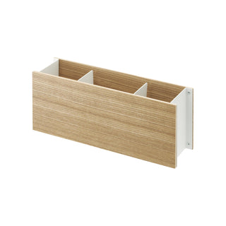 Desk Organizer - Small - Steel + Wood - By Baano