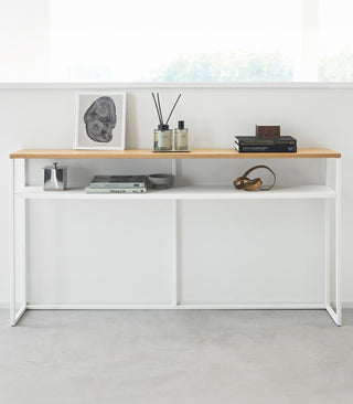 Long Console Table - Two Styles - Steel - By Baano
